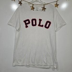 Polo Ralph Lauren 100% Cotton Custom Fit Men's Big Logo Tshirt Size Medium